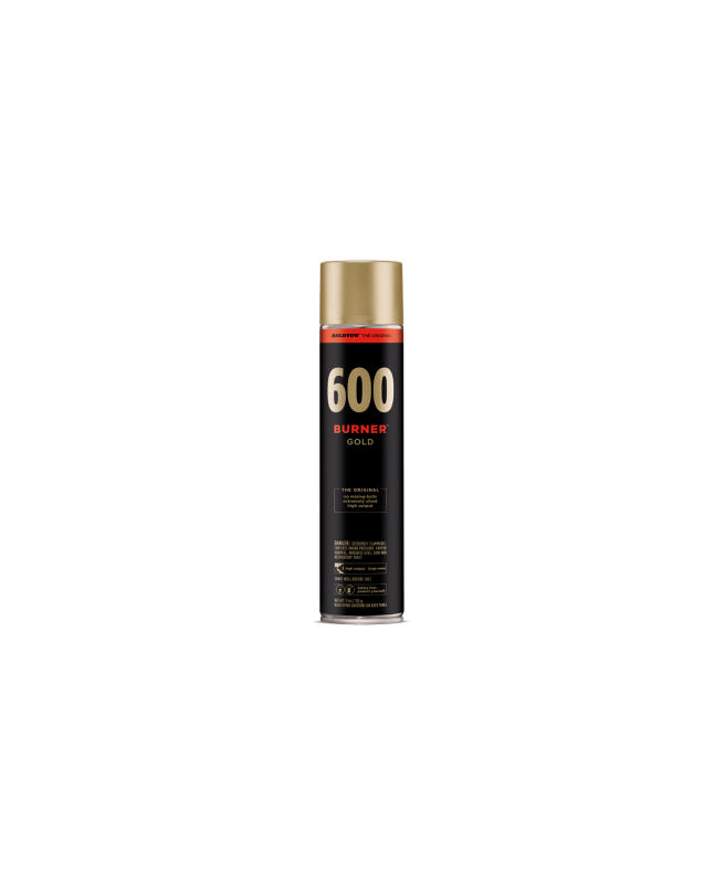 Molotow Burner Gold 600ml – Profesjonalna Złota Farba w Sprayu