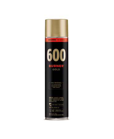 Molotow Burner Gold 600ml – Profesjonalna Złota Farba w Sprayu