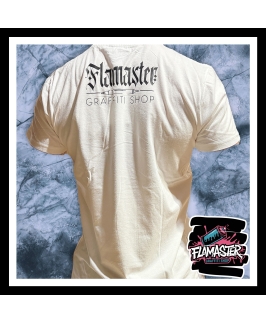 "T-shirt Flamaster Graffiti Premium Biała – Street Art w Najlepszym Stylu