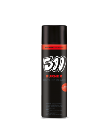 Molotow 500ml Outline Black – Czarny Spray do Detali