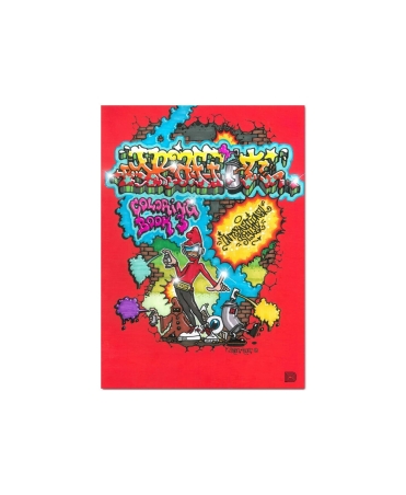 Graffiti Coloring Book Vol. 3 – Nowe Wzory i Styl Ulicy