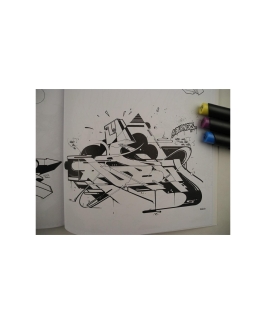 Graffiti Coloring Book Vol. 3 – Nowe Wzory i Styl Ulicy
